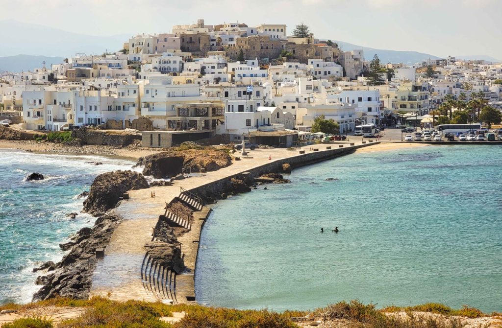 Naxos stad Grekland
